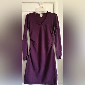 Title Nine Plum Long Sleeve Dress